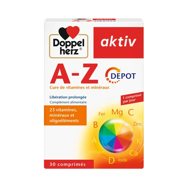 Aktiv A-Z Action Durable 30 comprimés