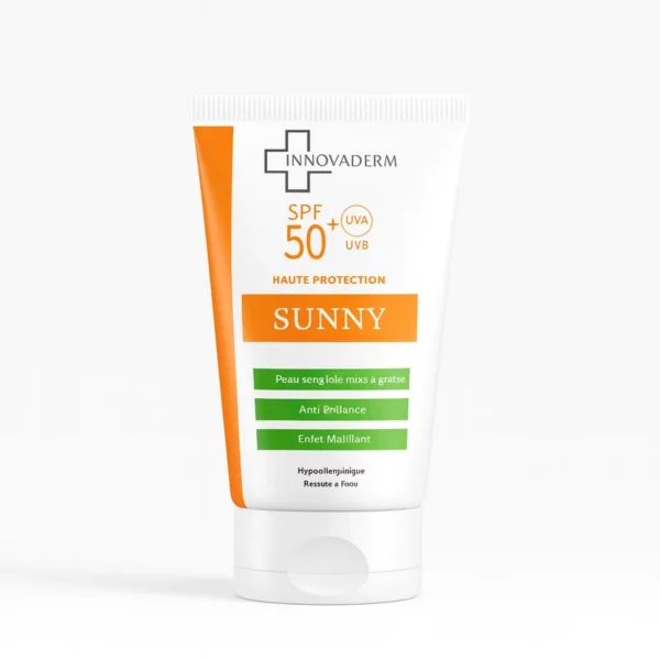 Innovaderm Sunny Peau Mixte à Grasse SPF50+ 50 ML