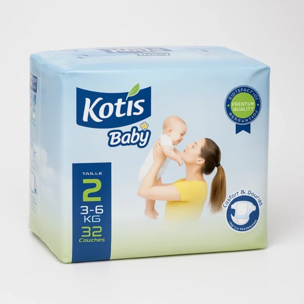 KOTIS BABY COUCHE TAILLE 2 – 32 PCS