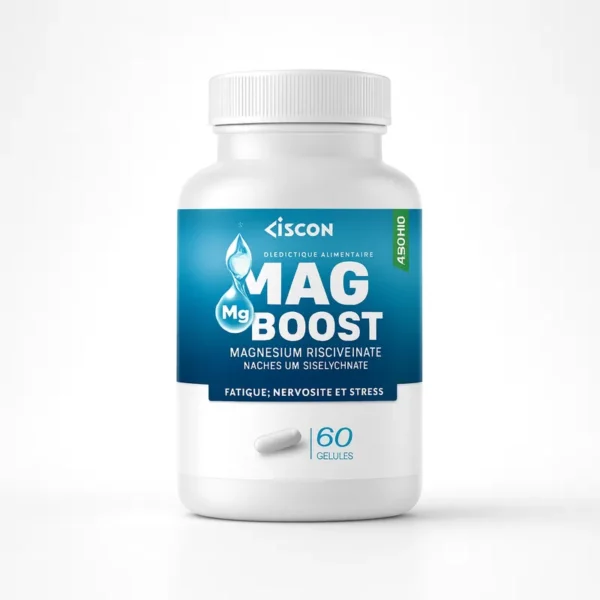 GISCON MagBoost Magnésium Bisglycinate  60 Gélules