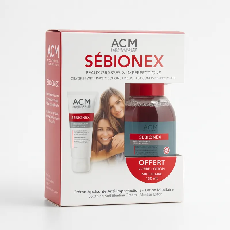 ACM_Sebionex_800 ACM Sebionex Coffret CR Trio + Eau Micellaire – Image 1
