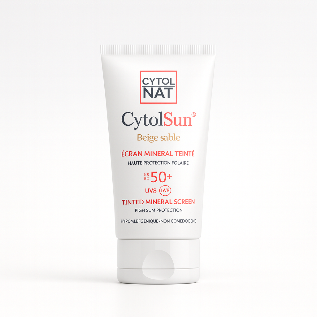 ChatGPT Image Dec 10, 2025, 07_58_59 PM DAHLIA CYTOLNAT CYTOLSUN ECRAN MINERAL 50+ BEIGE SABLE 50 ML – Image 1