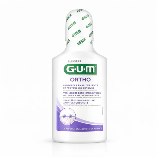 GUM Ortho Bain de bouche 300 ml