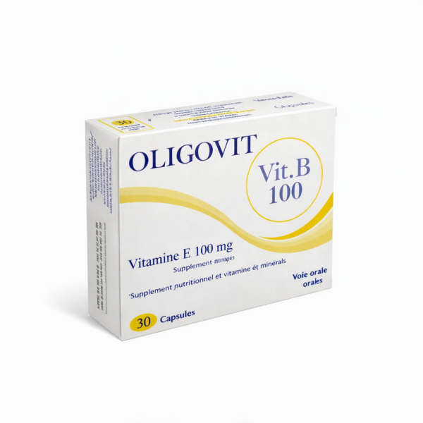 VITAL OLIGOVIT Vitamine E 100 mg 30 gélules
