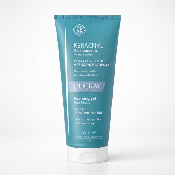 DUCRAY KERACNYL Gel Moussant Visage & Corps 200 ml