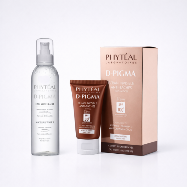 PHYTEAL D PIGMA ECRAN INVI ANTI TACHE SPF 100+ 50ML+EAU MICELLAIRE